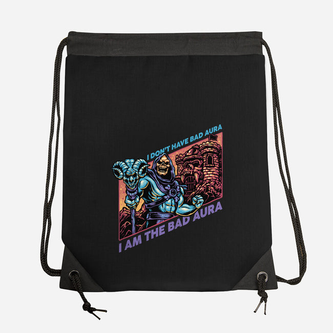Bad Aura-None-Drawstring-Bag-glitchygorilla