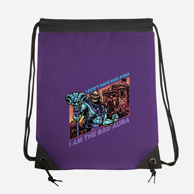 Bad Aura-None-Drawstring-Bag-glitchygorilla