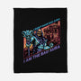 Bad Aura-None-Fleece-Blanket-glitchygorilla