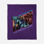 Bad Aura-None-Fleece-Blanket-glitchygorilla
