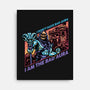 Bad Aura-None-Stretched-Canvas-glitchygorilla