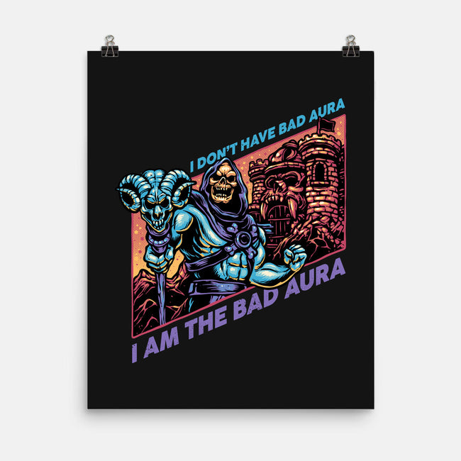 Bad Aura-None-Matte-Poster-glitchygorilla
