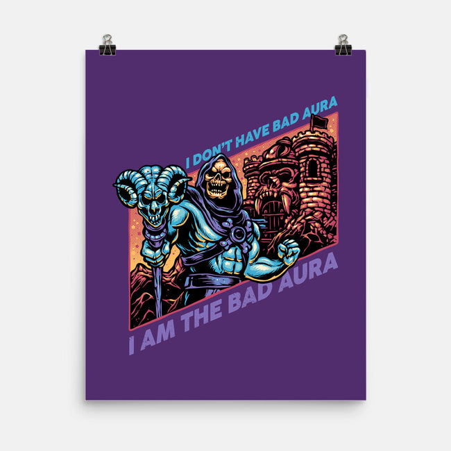 Bad Aura-None-Matte-Poster-glitchygorilla