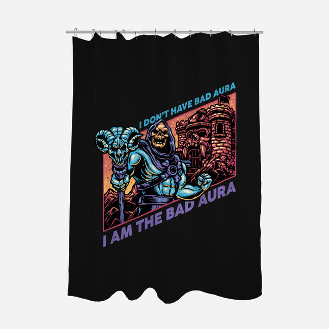 Bad Aura-None-Polyester-Shower Curtain-glitchygorilla