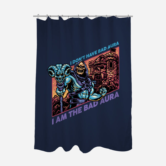 Bad Aura-None-Polyester-Shower Curtain-glitchygorilla