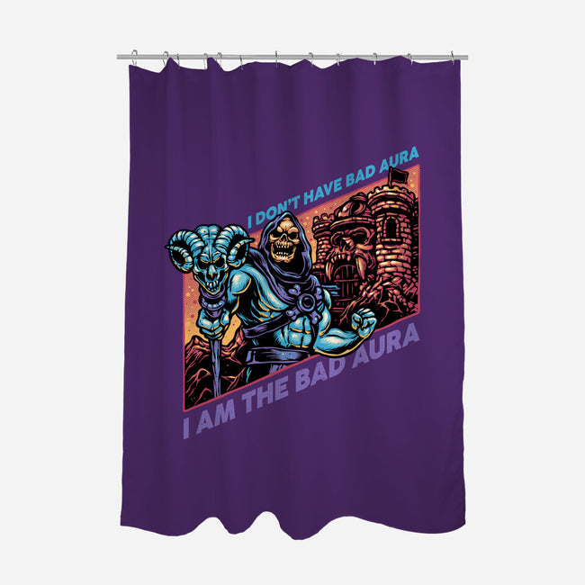 Bad Aura-None-Polyester-Shower Curtain-glitchygorilla