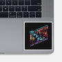Bad Aura-None-Glossy-Sticker-glitchygorilla