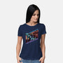 Bad Aura-Womens-Basic-Tee-glitchygorilla