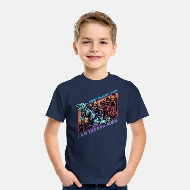 Bad Aura-Youth-Basic-Tee-glitchygorilla