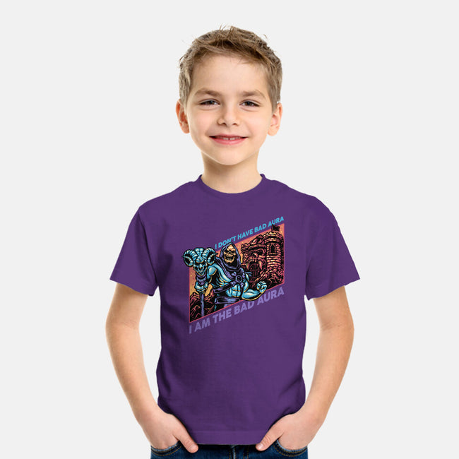Bad Aura-Youth-Basic-Tee-glitchygorilla