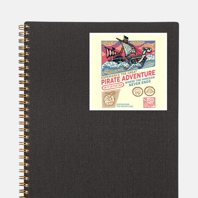 The Great Pirate Adventure-None-Glossy-Sticker-glitchygorilla