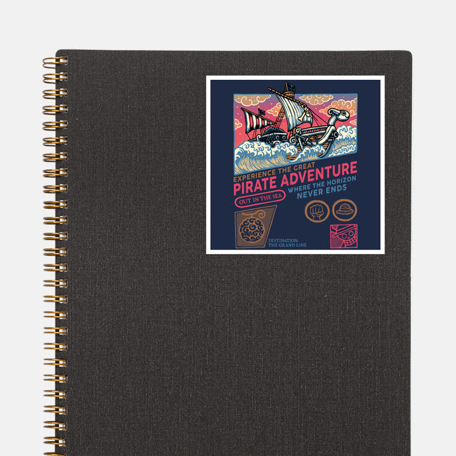 The Great Pirate Adventure-None-Glossy-Sticker-glitchygorilla