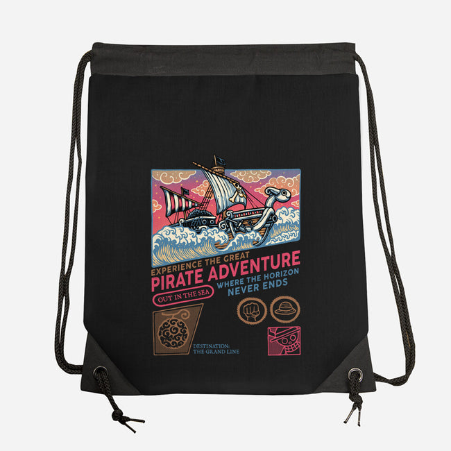 The Great Pirate Adventure-None-Drawstring-Bag-glitchygorilla