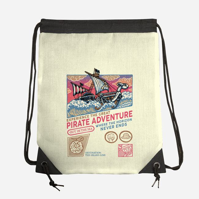 The Great Pirate Adventure-None-Drawstring-Bag-glitchygorilla