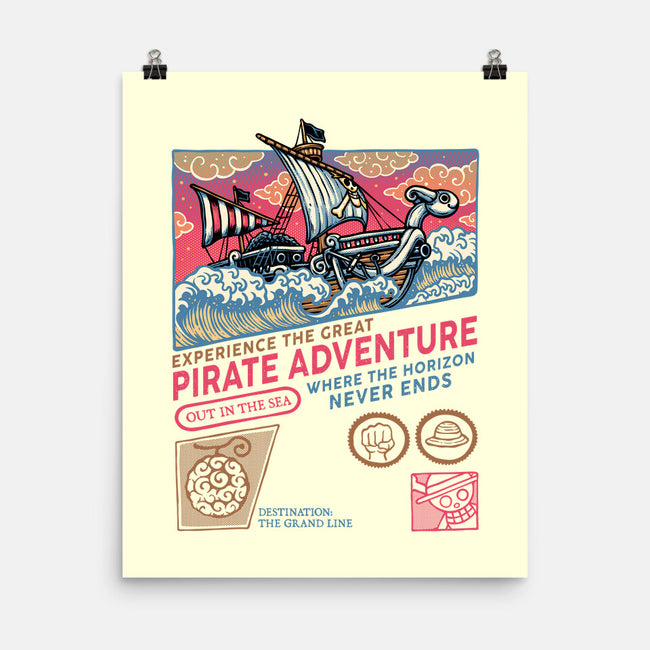 The Great Pirate Adventure-None-Matte-Poster-glitchygorilla