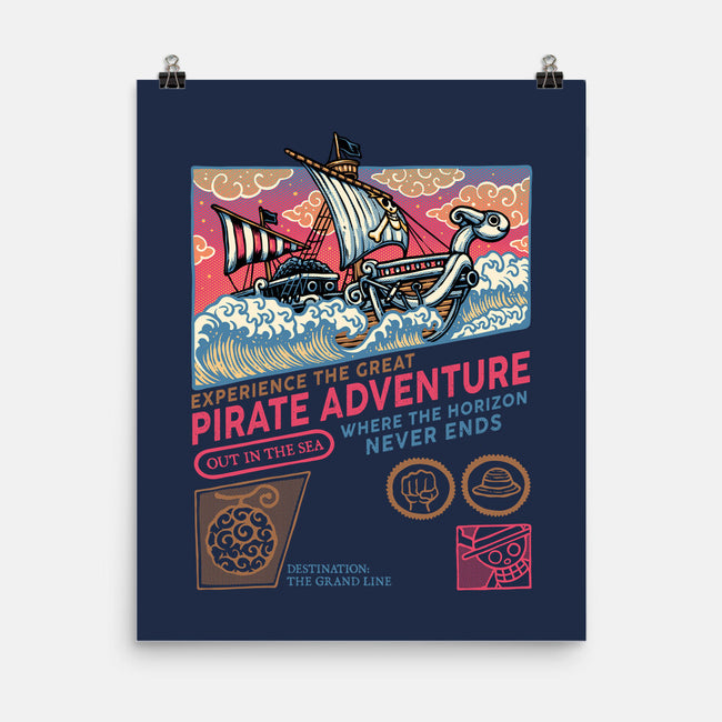 The Great Pirate Adventure-None-Matte-Poster-glitchygorilla