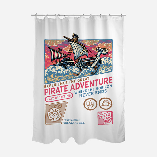 The Great Pirate Adventure-None-Polyester-Shower Curtain-glitchygorilla
