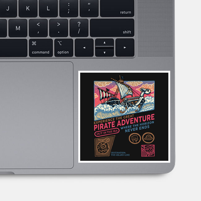 The Great Pirate Adventure-None-Glossy-Sticker-glitchygorilla