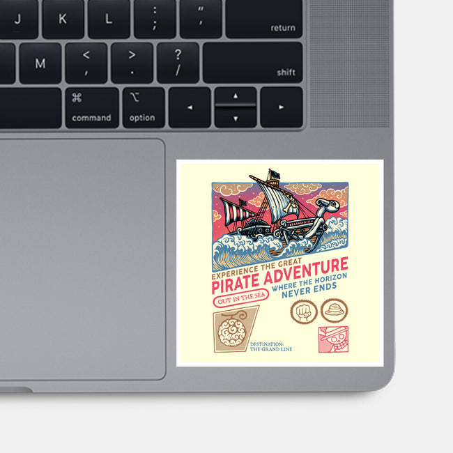 The Great Pirate Adventure-None-Glossy-Sticker-glitchygorilla