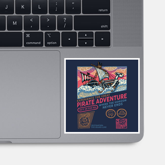 The Great Pirate Adventure-None-Glossy-Sticker-glitchygorilla