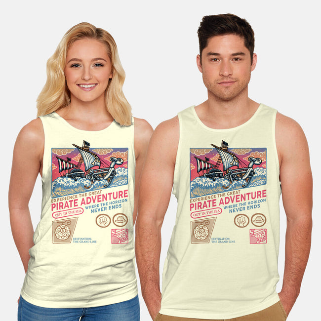 The Great Pirate Adventure-Unisex-Basic-Tank-glitchygorilla
