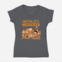 Eternal Dibs-Womens-V-Neck-Tee-P1yu5h
