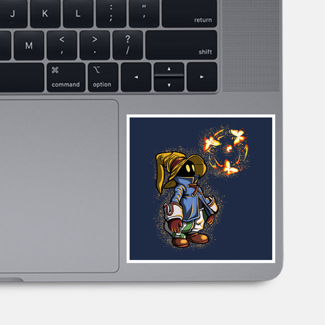 Cast Butterfly-None-Glossy-Sticker-nickzzarto