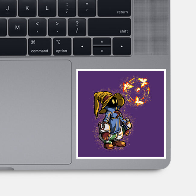 Cast Butterfly-None-Glossy-Sticker-nickzzarto