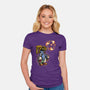 Cast Butterfly-Womens-Fitted-Tee-nickzzarto