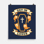 Get In Loser Ghost Cats-None-Matte-Poster-MaxoArt