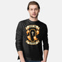 Get In Loser Ghost Cats-Mens-Long Sleeved-Tee-MaxoArt
