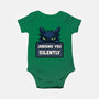 Sorry I'm Late I Saw A Cat-Baby-Basic-Onesie-MaxoArt