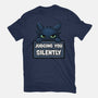 Sorry I'm Late I Saw A Cat-Mens-Heavyweight-Tee-MaxoArt