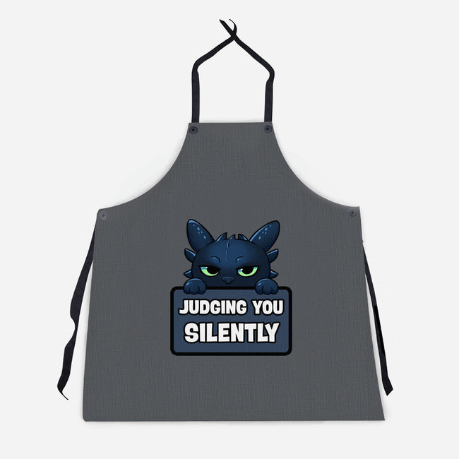 Sorry I'm Late I Saw A Cat-Unisex-Kitchen-Apron-MaxoArt