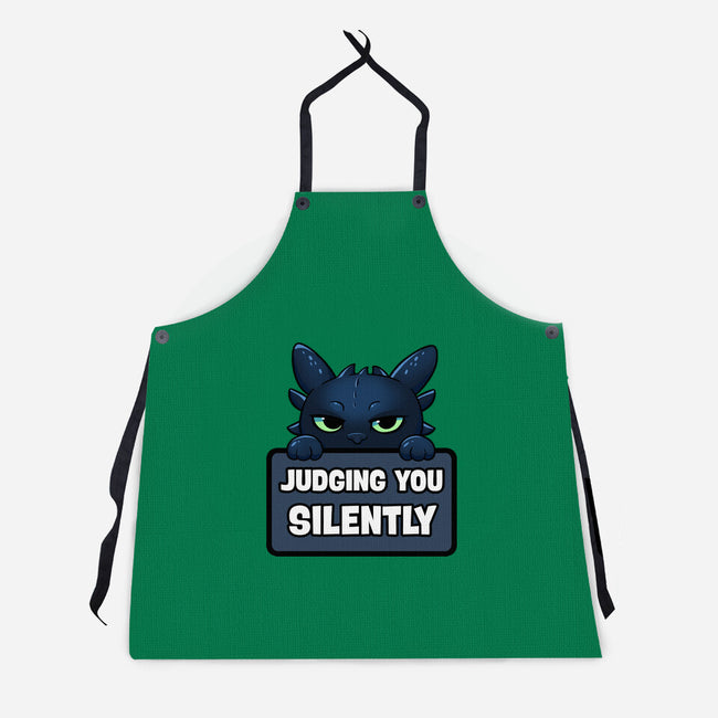 Sorry I'm Late I Saw A Cat-Unisex-Kitchen-Apron-MaxoArt