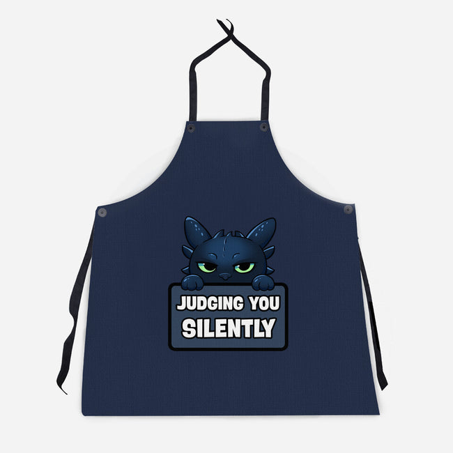 Sorry I'm Late I Saw A Cat-Unisex-Kitchen-Apron-MaxoArt
