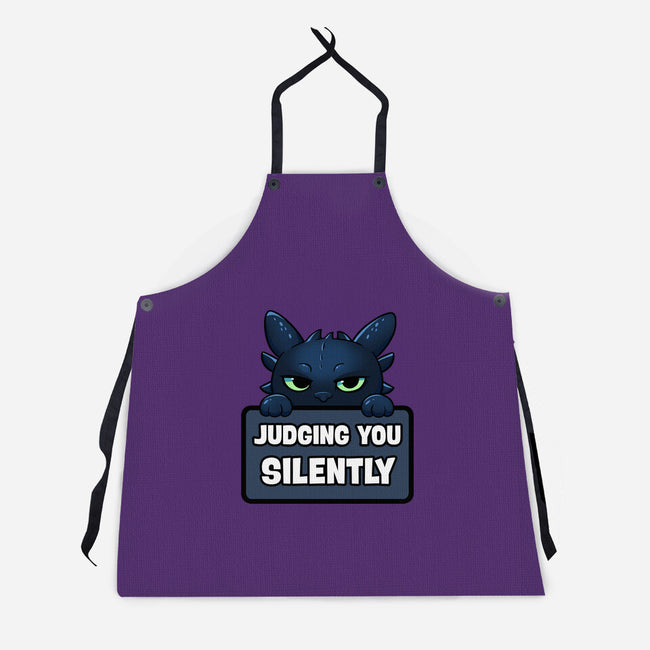 Sorry I'm Late I Saw A Cat-Unisex-Kitchen-Apron-MaxoArt