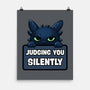Sorry I'm Late I Saw A Cat-None-Matte-Poster-MaxoArt