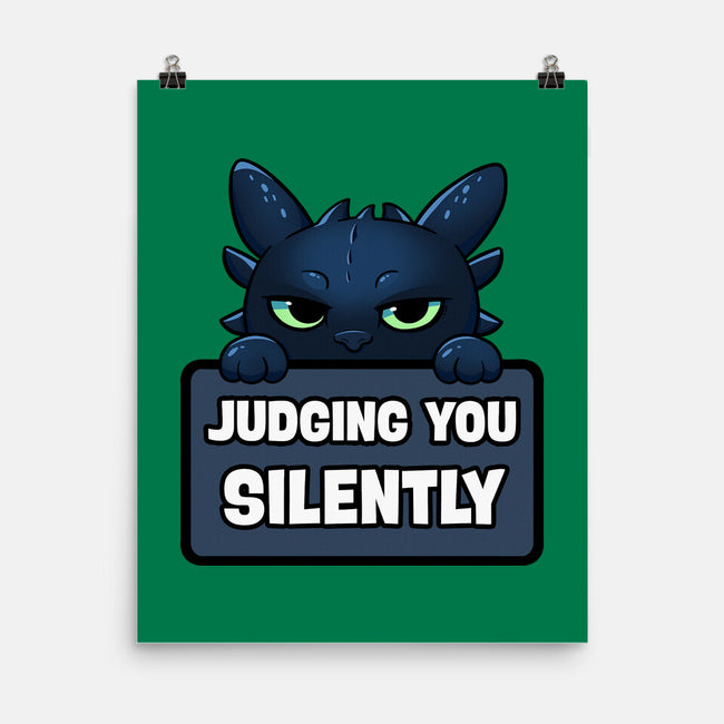 Sorry I'm Late I Saw A Cat-None-Matte-Poster-MaxoArt