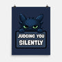Sorry I'm Late I Saw A Cat-None-Matte-Poster-MaxoArt