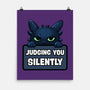 Sorry I'm Late I Saw A Cat-None-Matte-Poster-MaxoArt