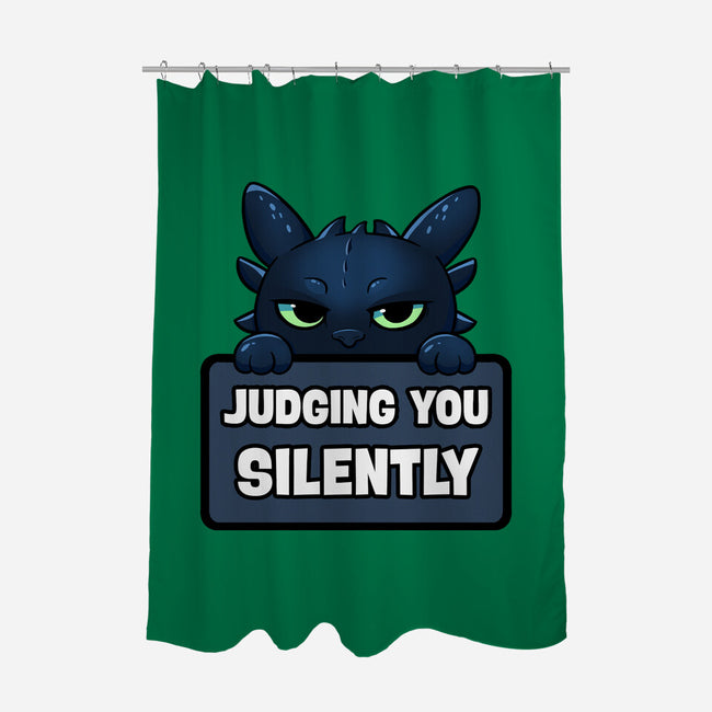 Sorry I'm Late I Saw A Cat-None-Polyester-Shower Curtain-MaxoArt