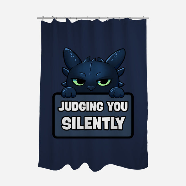 Sorry I'm Late I Saw A Cat-None-Polyester-Shower Curtain-MaxoArt
