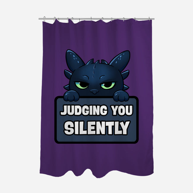 Sorry I'm Late I Saw A Cat-None-Polyester-Shower Curtain-MaxoArt