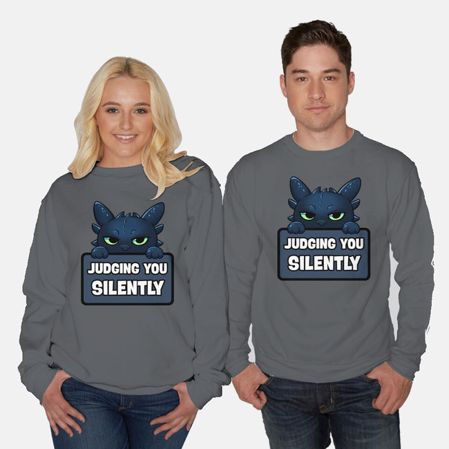 Sorry I'm Late I Saw A Cat-Unisex-Crew Neck-Sweatshirt-MaxoArt