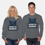 Sorry I'm Late I Saw A Cat-Unisex-Crew Neck-Sweatshirt-MaxoArt