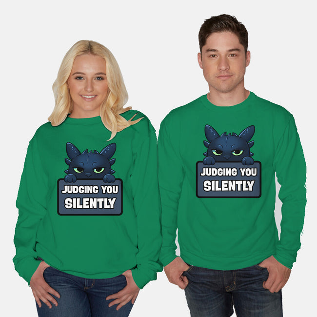 Sorry I'm Late I Saw A Cat-Unisex-Crew Neck-Sweatshirt-MaxoArt