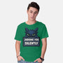Sorry I'm Late I Saw A Cat-Mens-Basic-Tee-MaxoArt