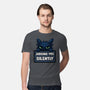 Sorry I'm Late I Saw A Cat-Mens-Premium-Tee-MaxoArt