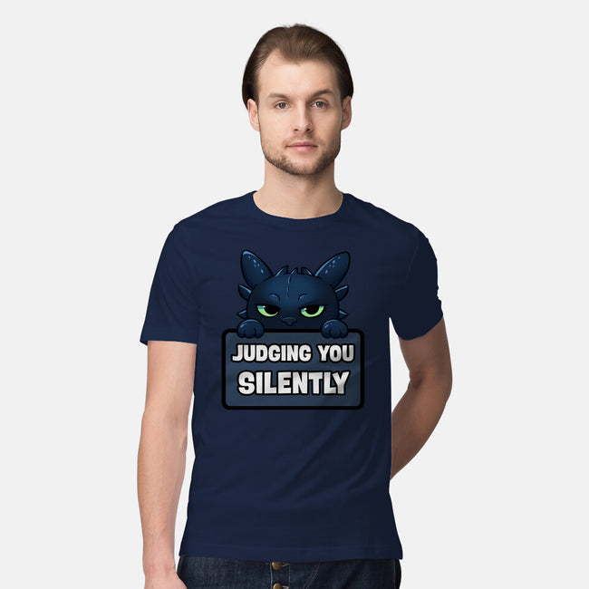 Sorry I'm Late I Saw A Cat-Mens-Premium-Tee-MaxoArt